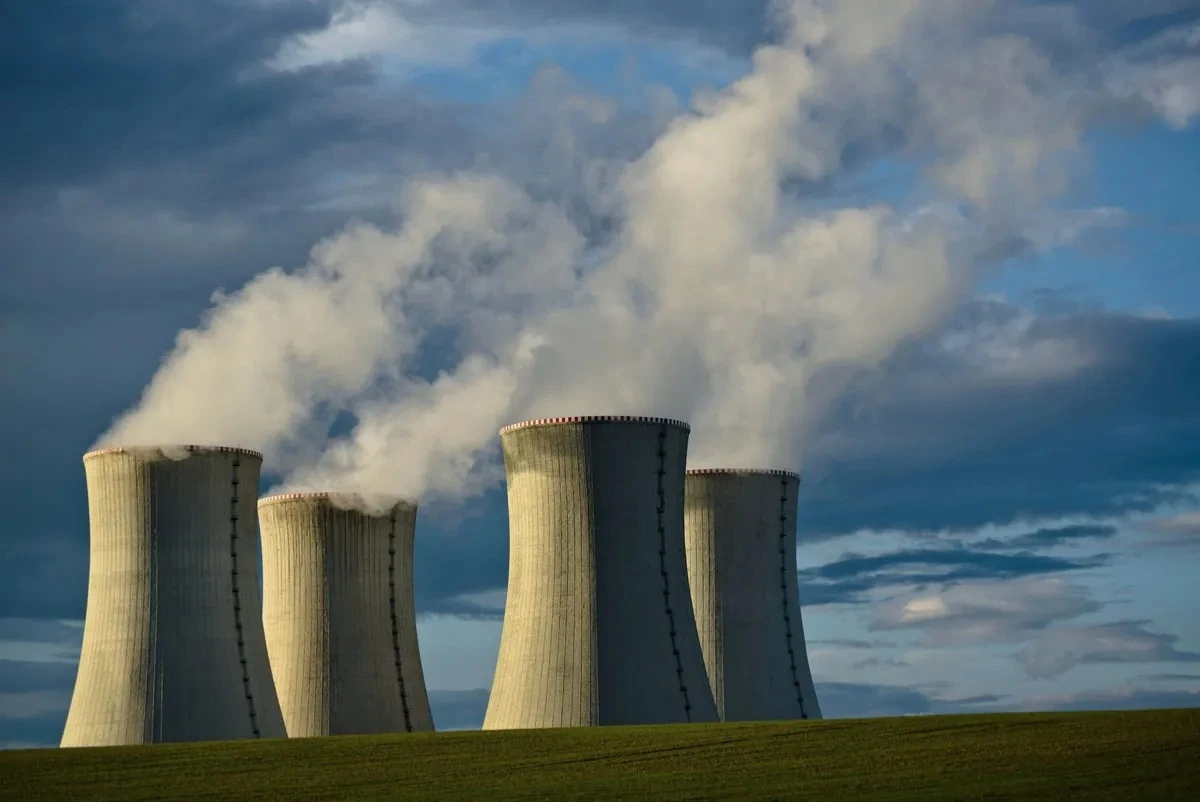 Tours de refroidissement d'une centrale nucléaire